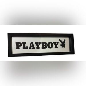 PLAYBOY Retro Mirror Wall Art